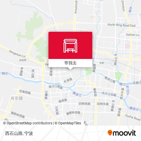 西石山路地图