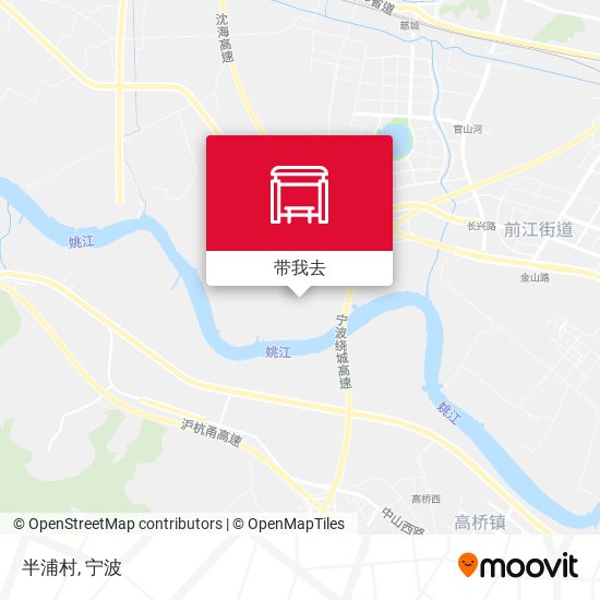 半浦村地图