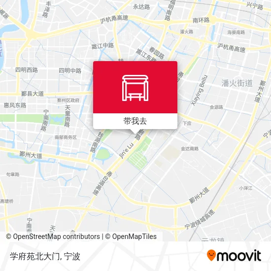 学府苑北大门地图