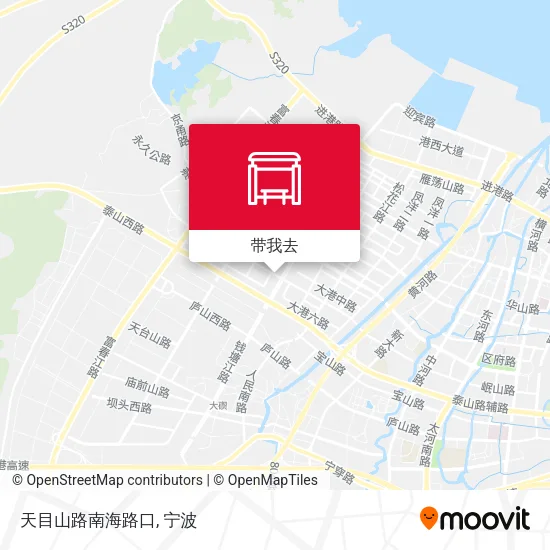 天目山路南海路口地图