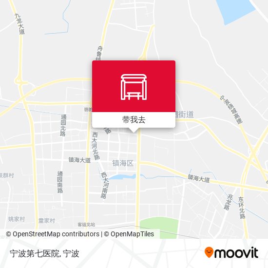 宁波第七医院地图