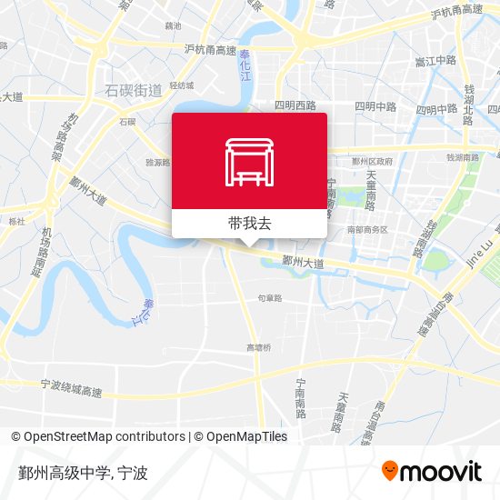 鄞州高级中学地图