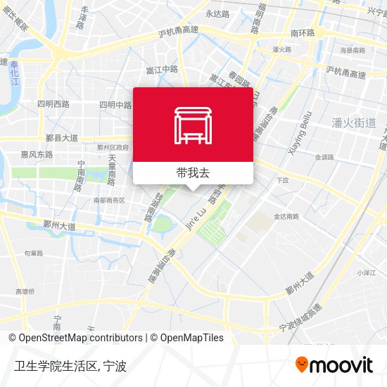 卫生学院生活区地图