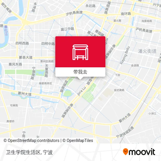卫生学院生活区地图