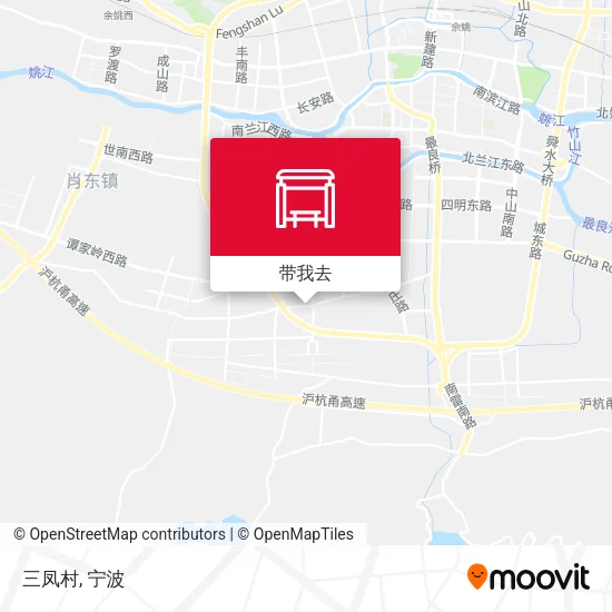 三凤村地图