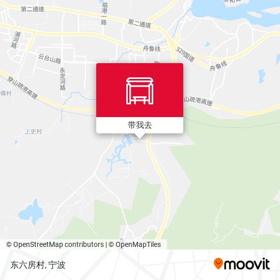 东六房村地图