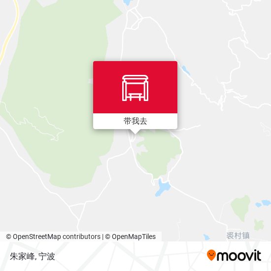 朱家峰地图