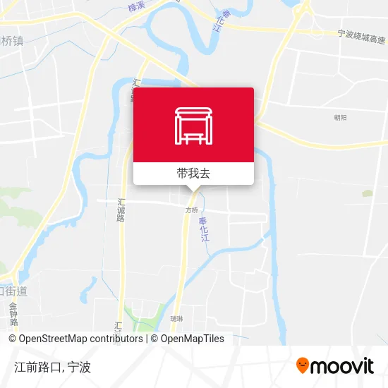 江前路口地图