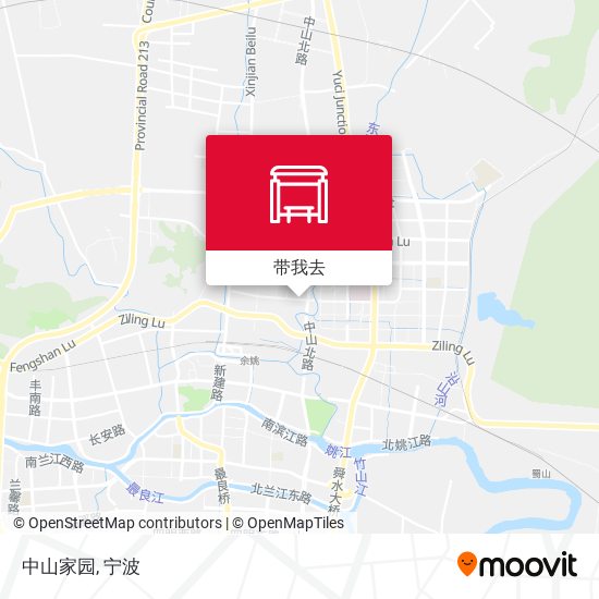 中山家园地图
