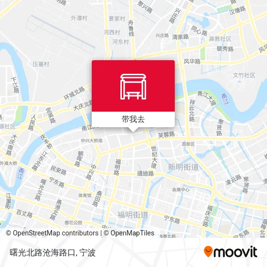 曙光北路沧海路口地图