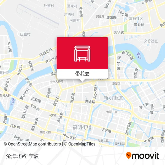沧海北路地图