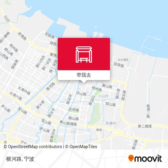 横河路地图
