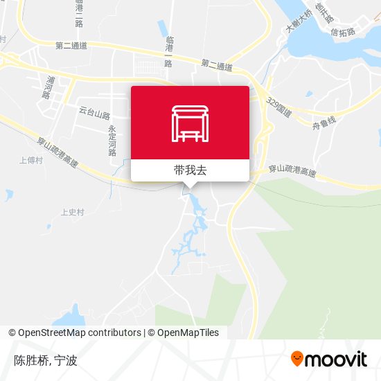 陈胜桥地图