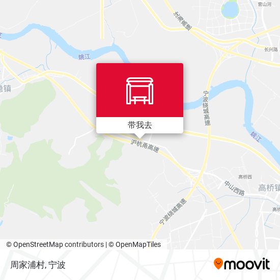 周家浦村地图