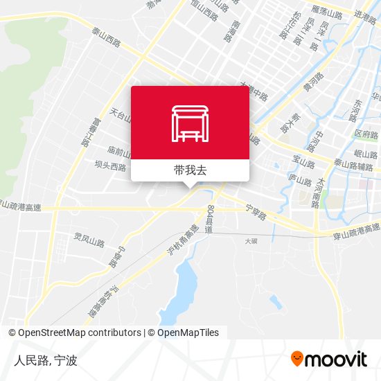 人民路地图