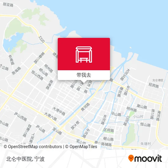 北仑中医院地图