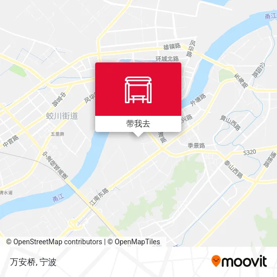 万安桥地图
