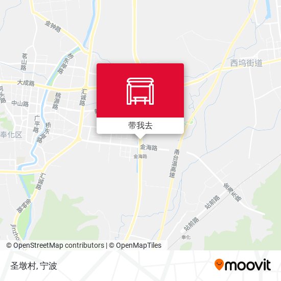 圣墩村地图