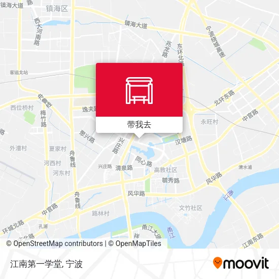 江南第一学堂地图