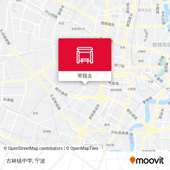 古林镇中学地图