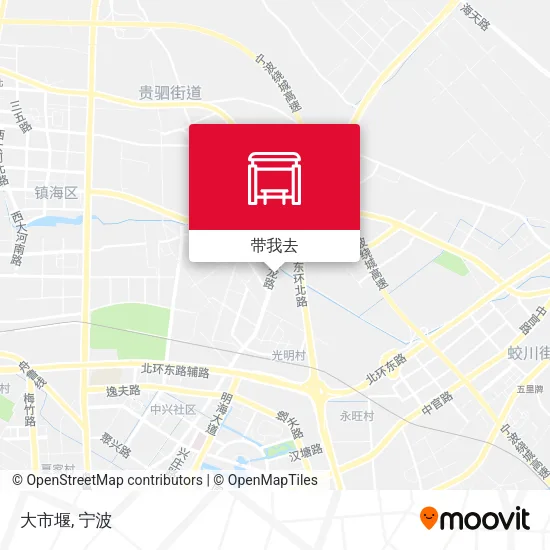 大市堰地图