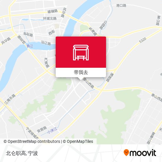 北仑职高地图