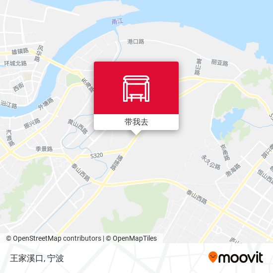王家溪口地图