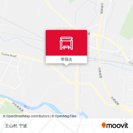 王山村地图