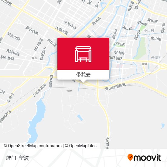 牌门地图