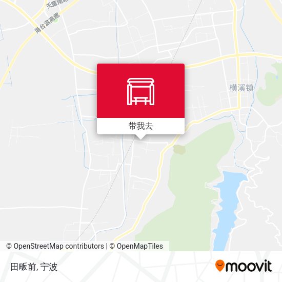 田畈前地图