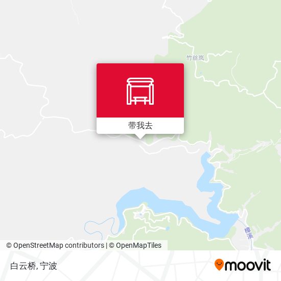 白云桥地图