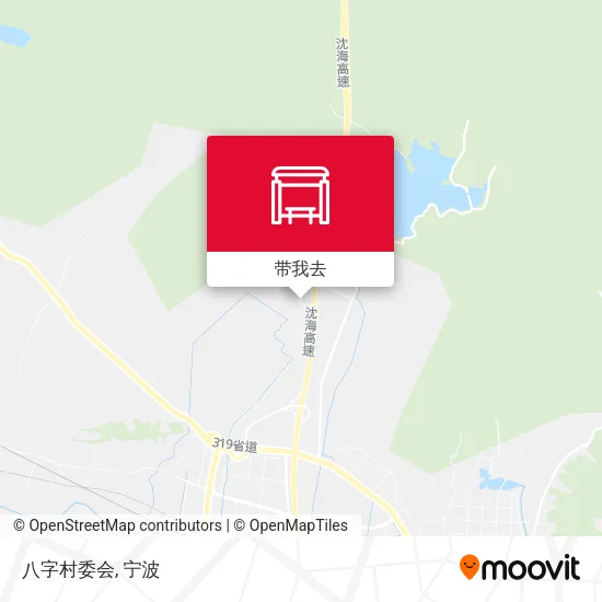 八字村委会地图