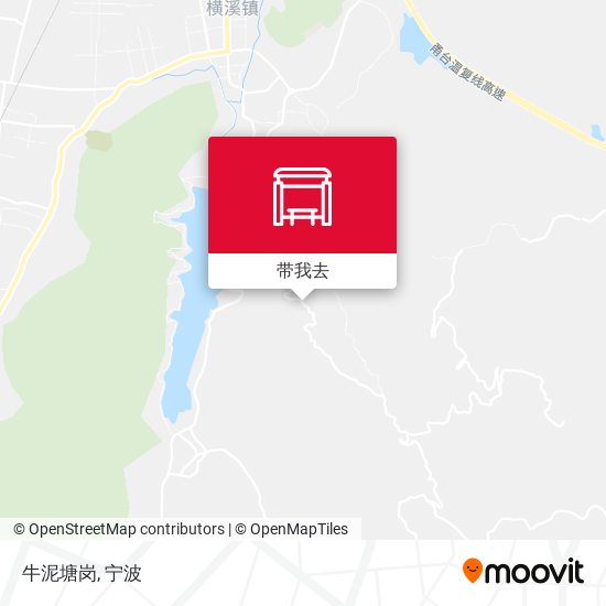 牛泥塘岗地图