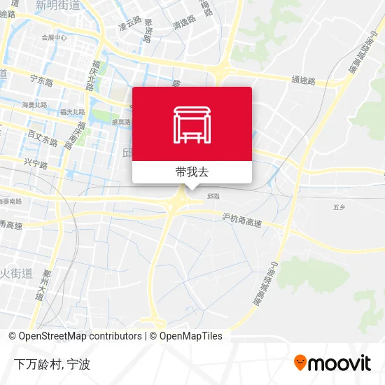 下万龄村地图