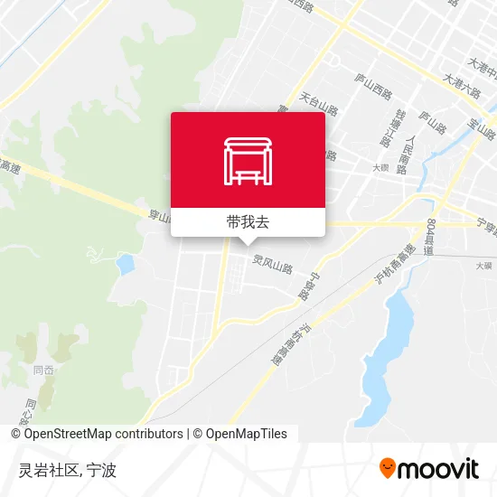 灵岩社区地图