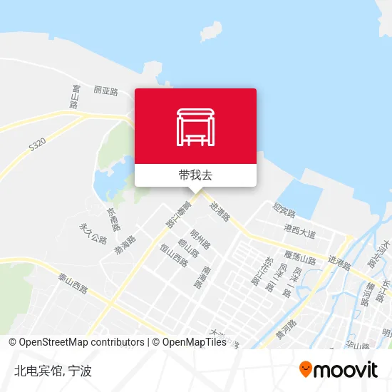 北电宾馆地图