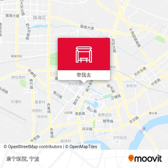 康宁医院地图