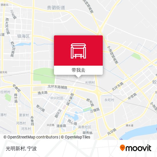 光明新村地图
