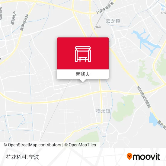 荷花桥村地图