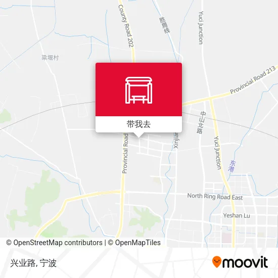 兴业路地图