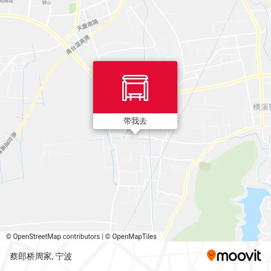 蔡郎桥周家地图