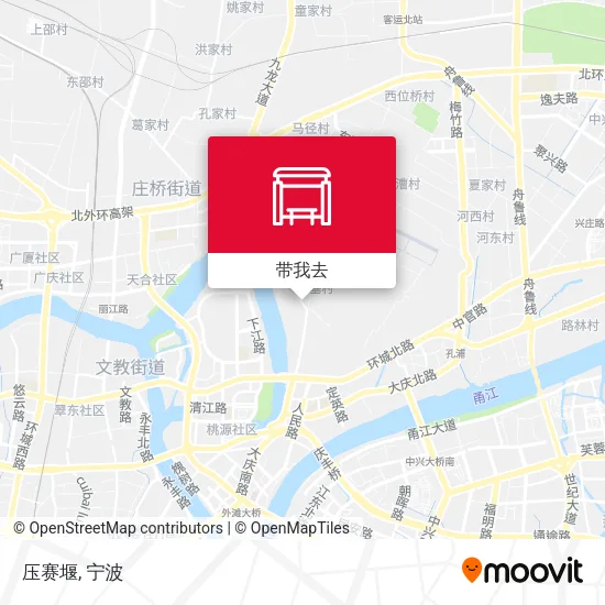 压赛堰地图