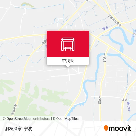 洞桥潘家地图