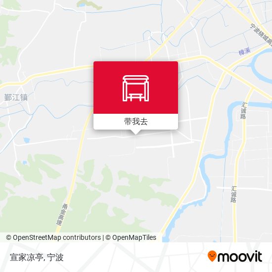 宣家凉亭地图