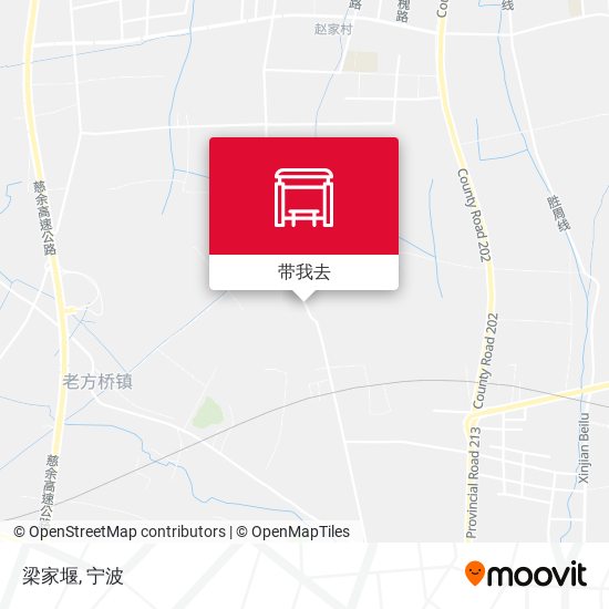 梁家堰地图