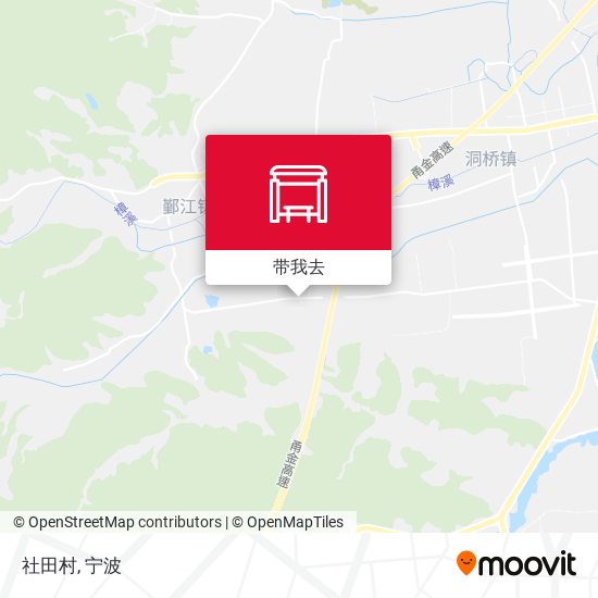 社田村地图
