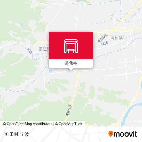 社田村地图
