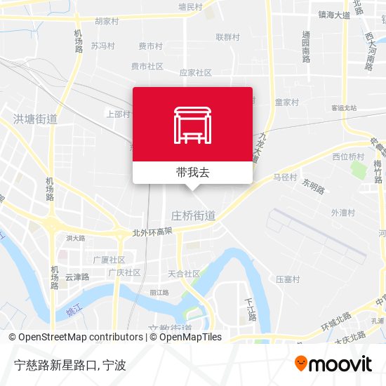 宁慈路新星路口地图