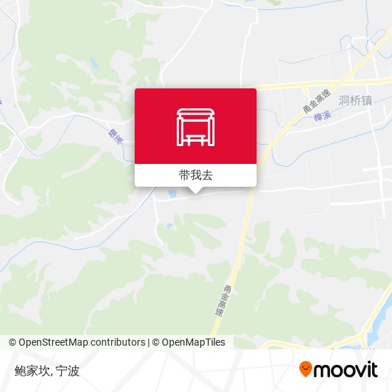 鲍家坎地图