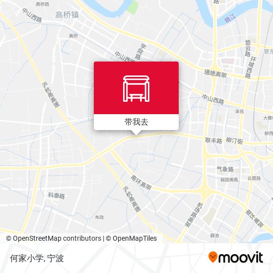 何家小学地图